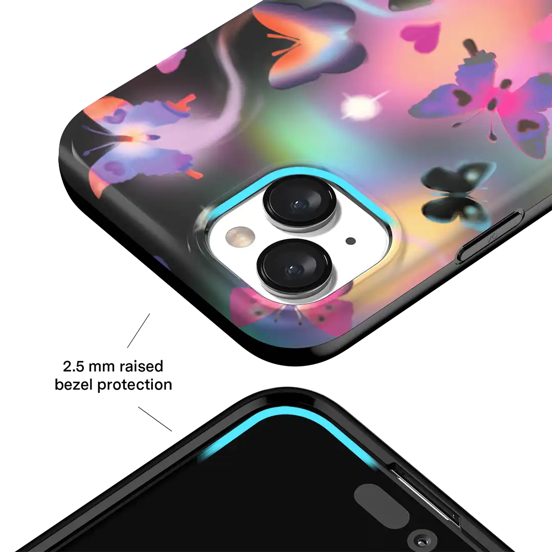 Aurora Butterfly iPhone Case