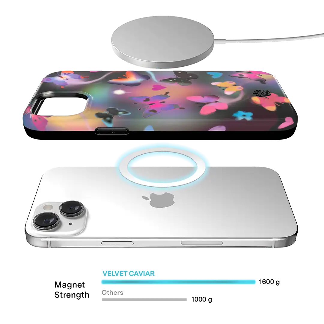 Aurora Butterfly iPhone Case