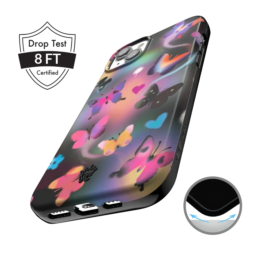 Aurora Butterfly iPhone Case
