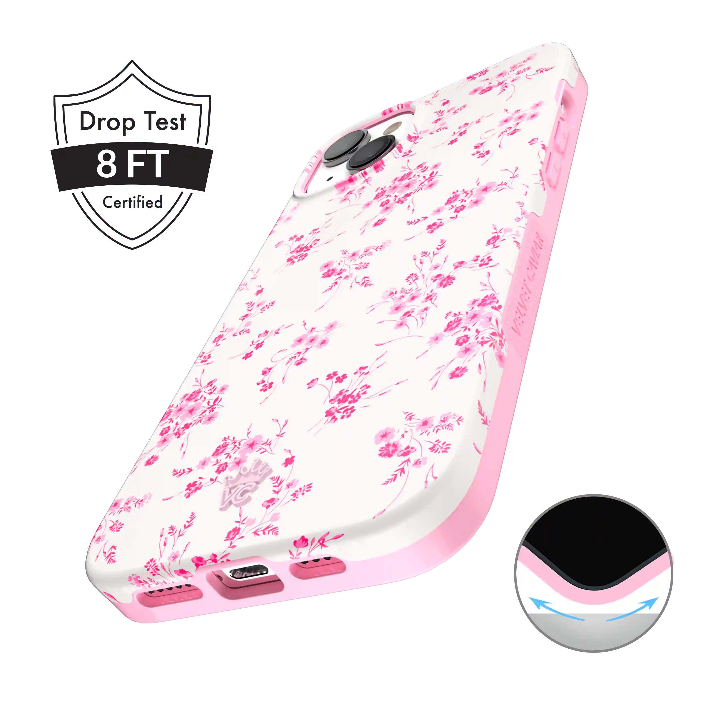 French Rose Floral iPhone Case