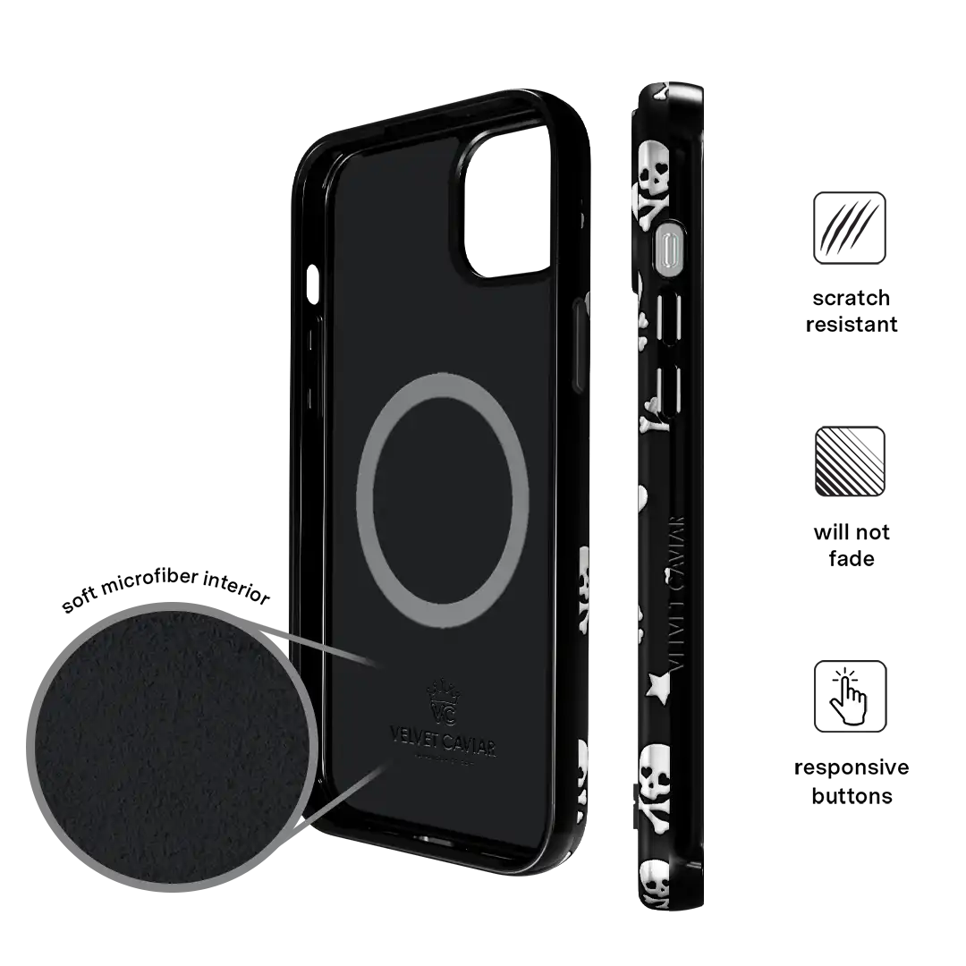 Chrome Skulls iPhone Case