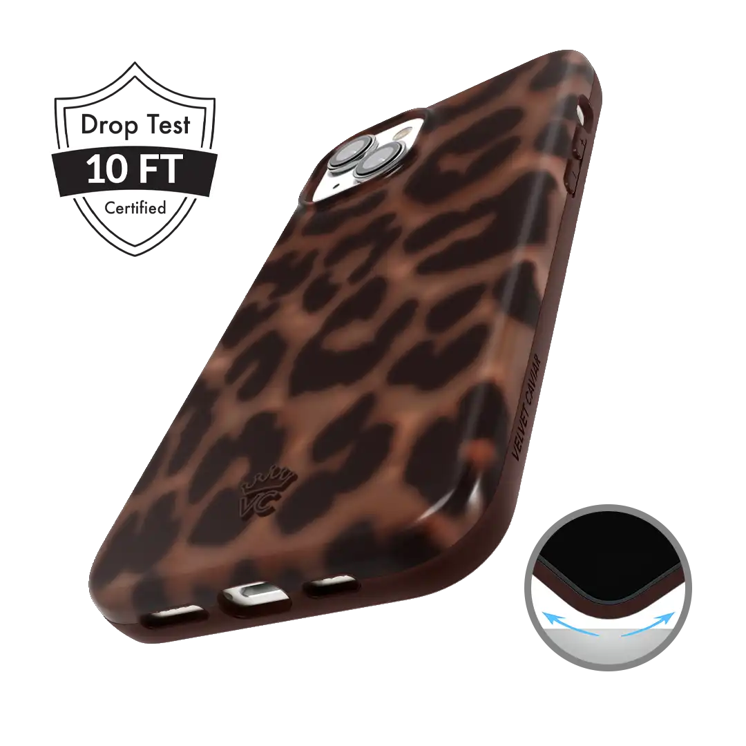 It Girl Leopard iPhone Case