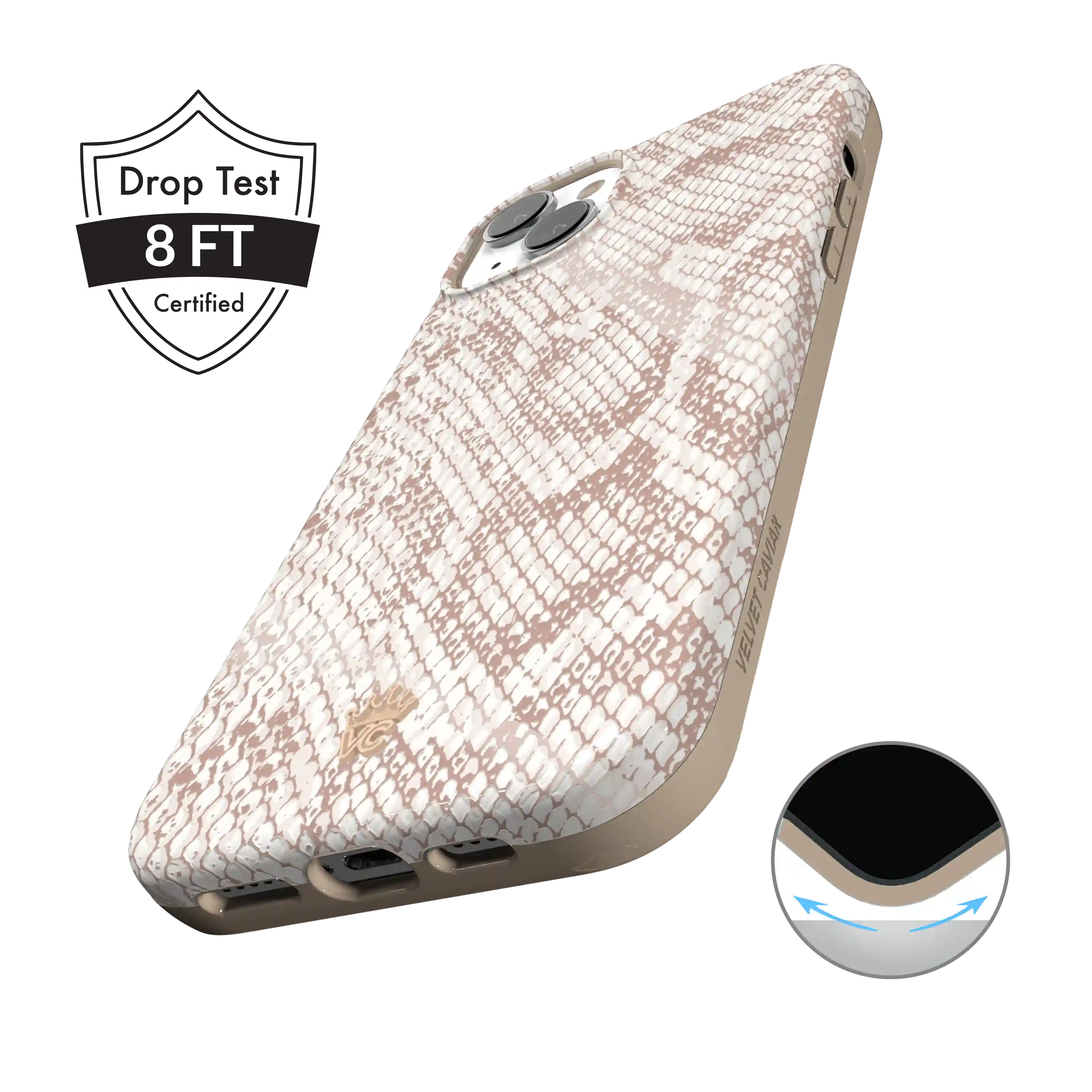 Nude Python iPhone Case