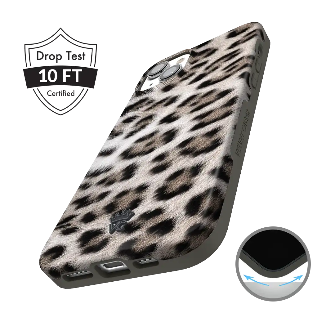 Arctic Leopard iPhone Case