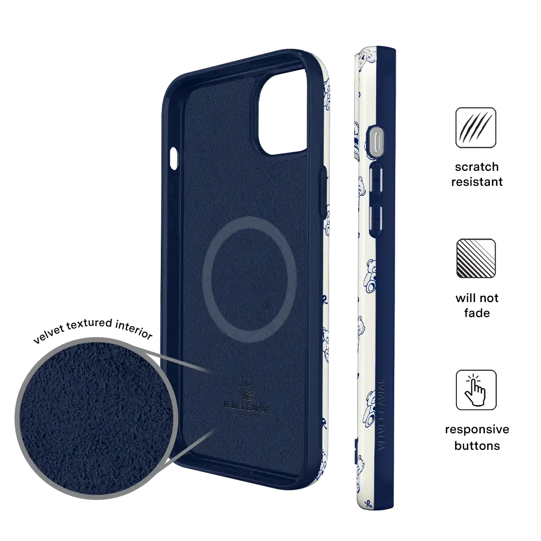 Preppy Teddy iPhone Case
