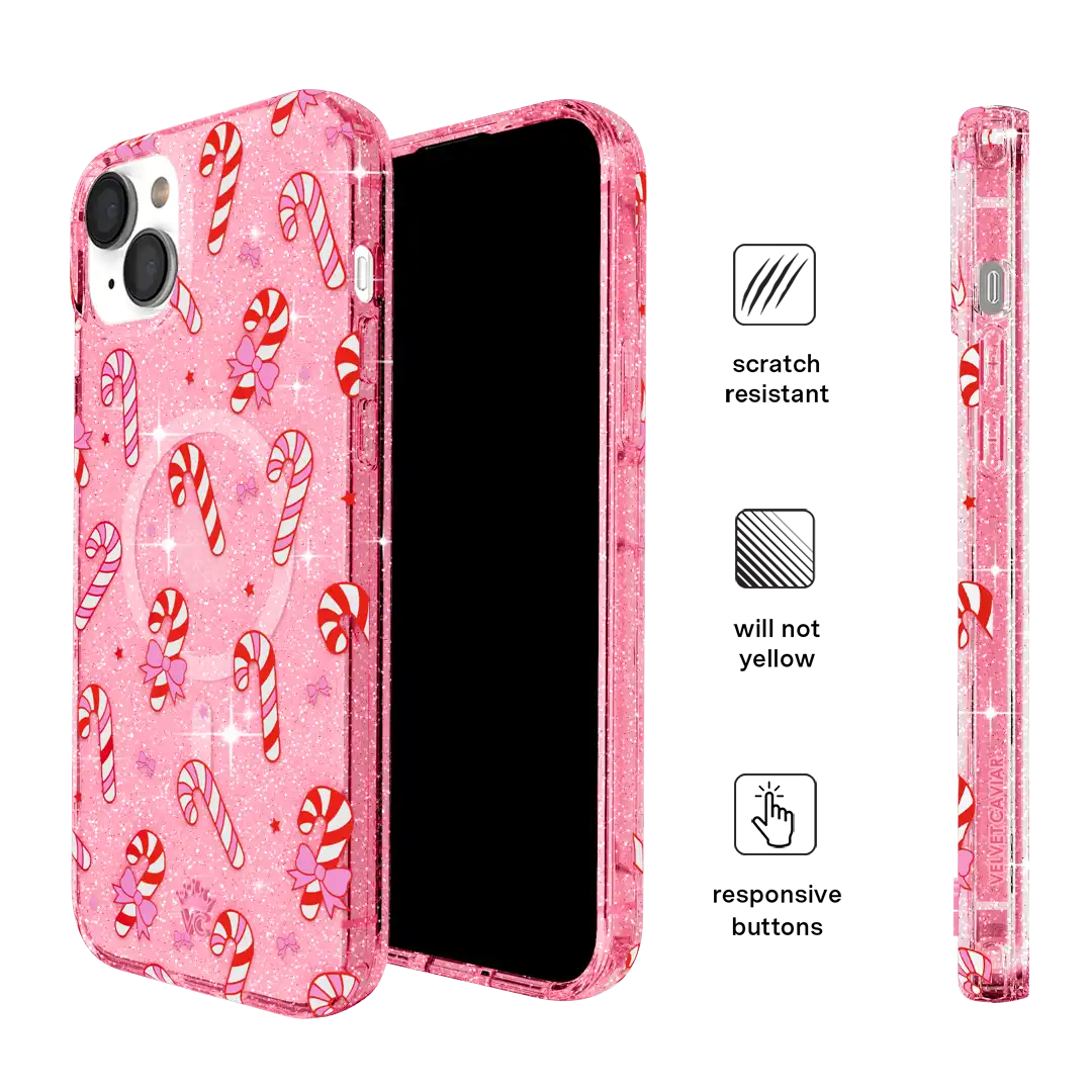 Pink Peppermint Princess iPhone Case