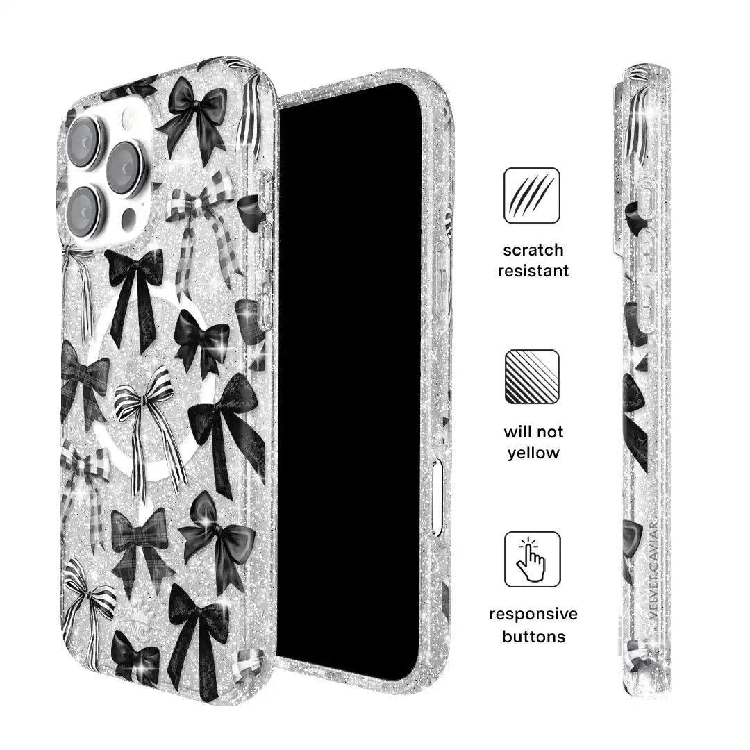 Gothic Bows iPhone Case