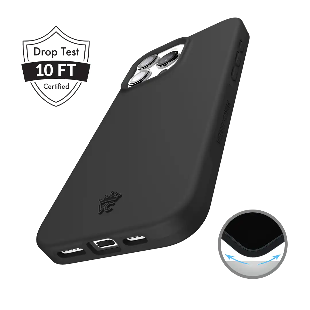 Just Black iPhone Case