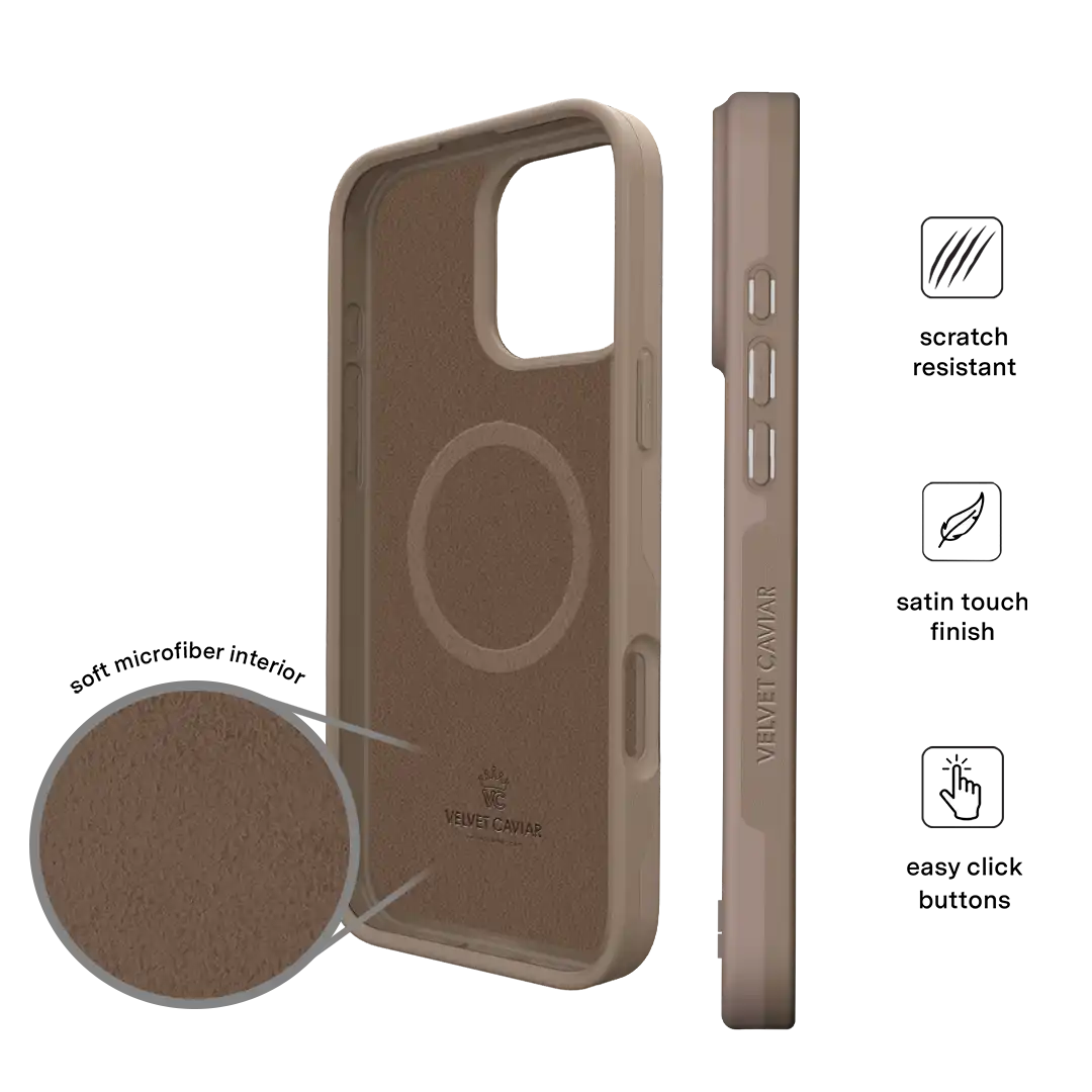 Cashmere Taupe iPhone Case