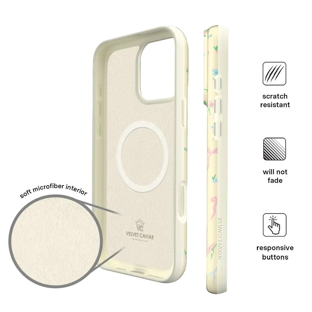 Buttercup Bows iPhone Case