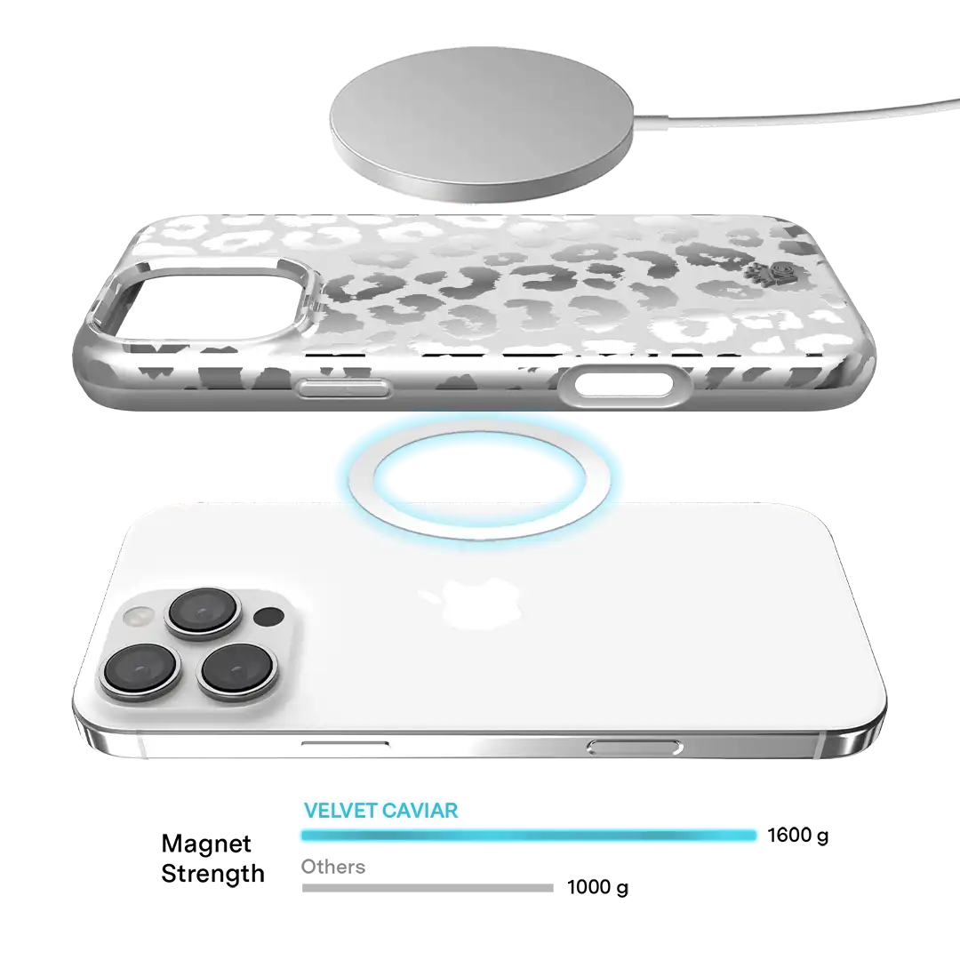Chrome Leopard iPhone Case