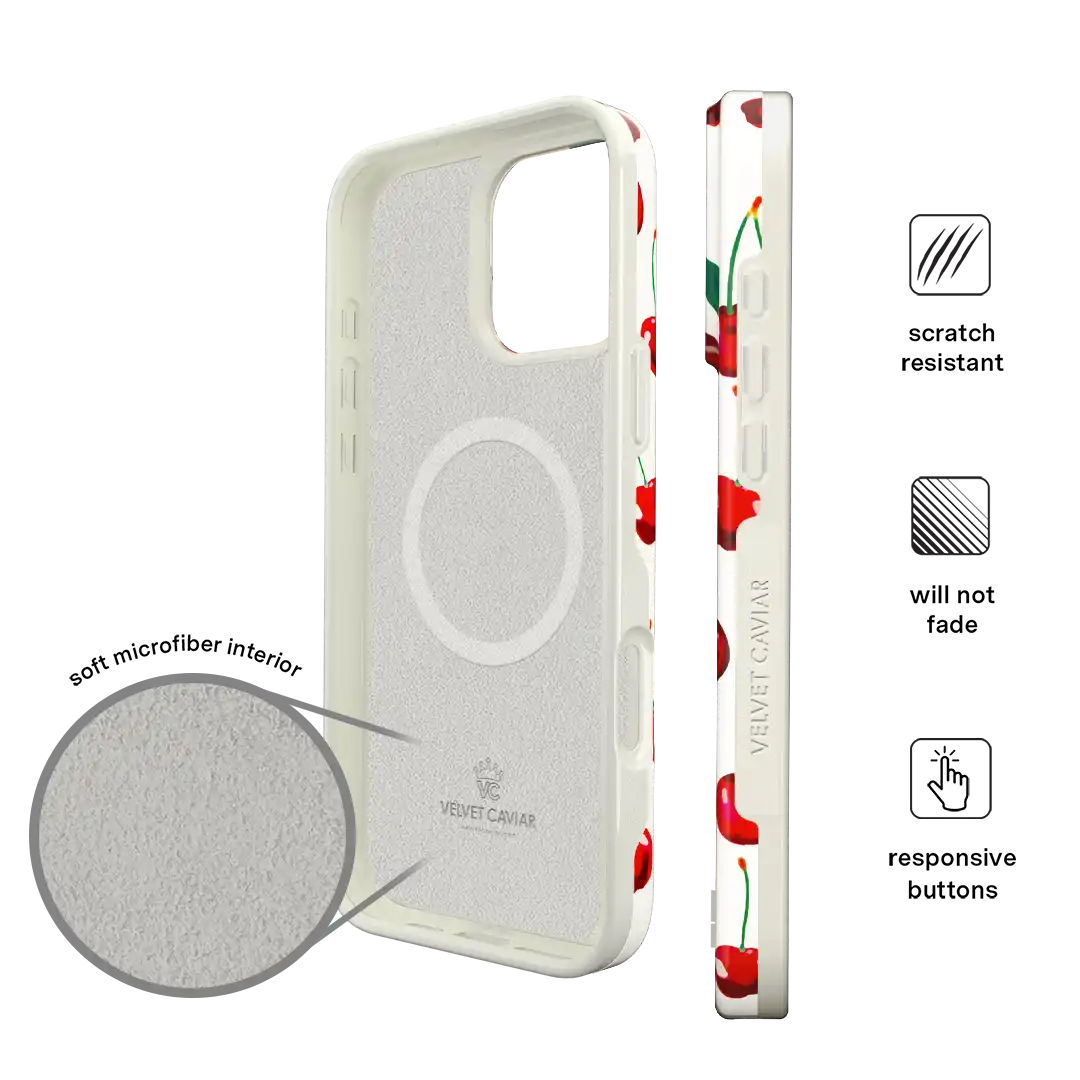 Mon Cheri Cherry iPhone Case