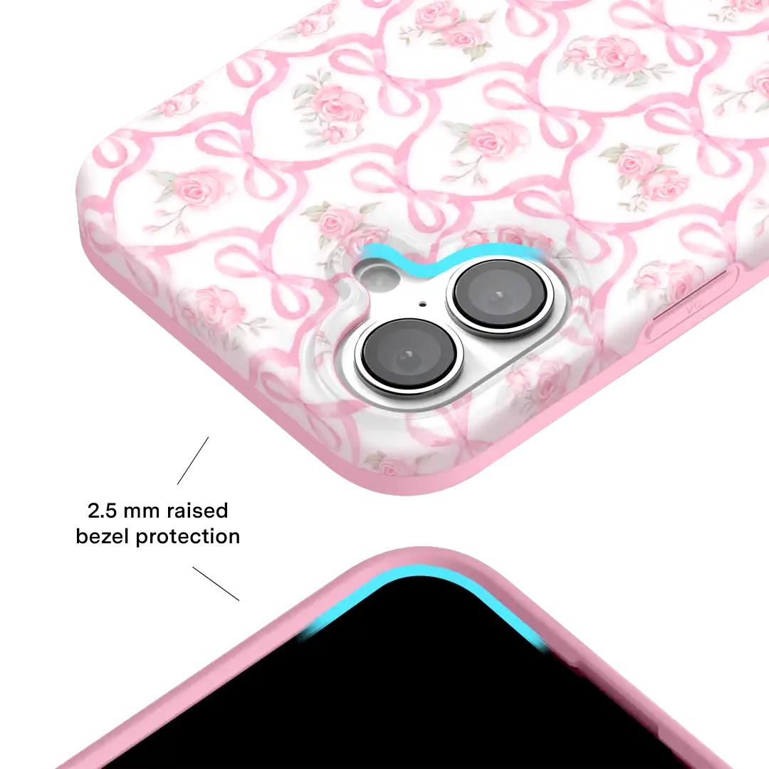 Lovely Pink Bows iPhone Case