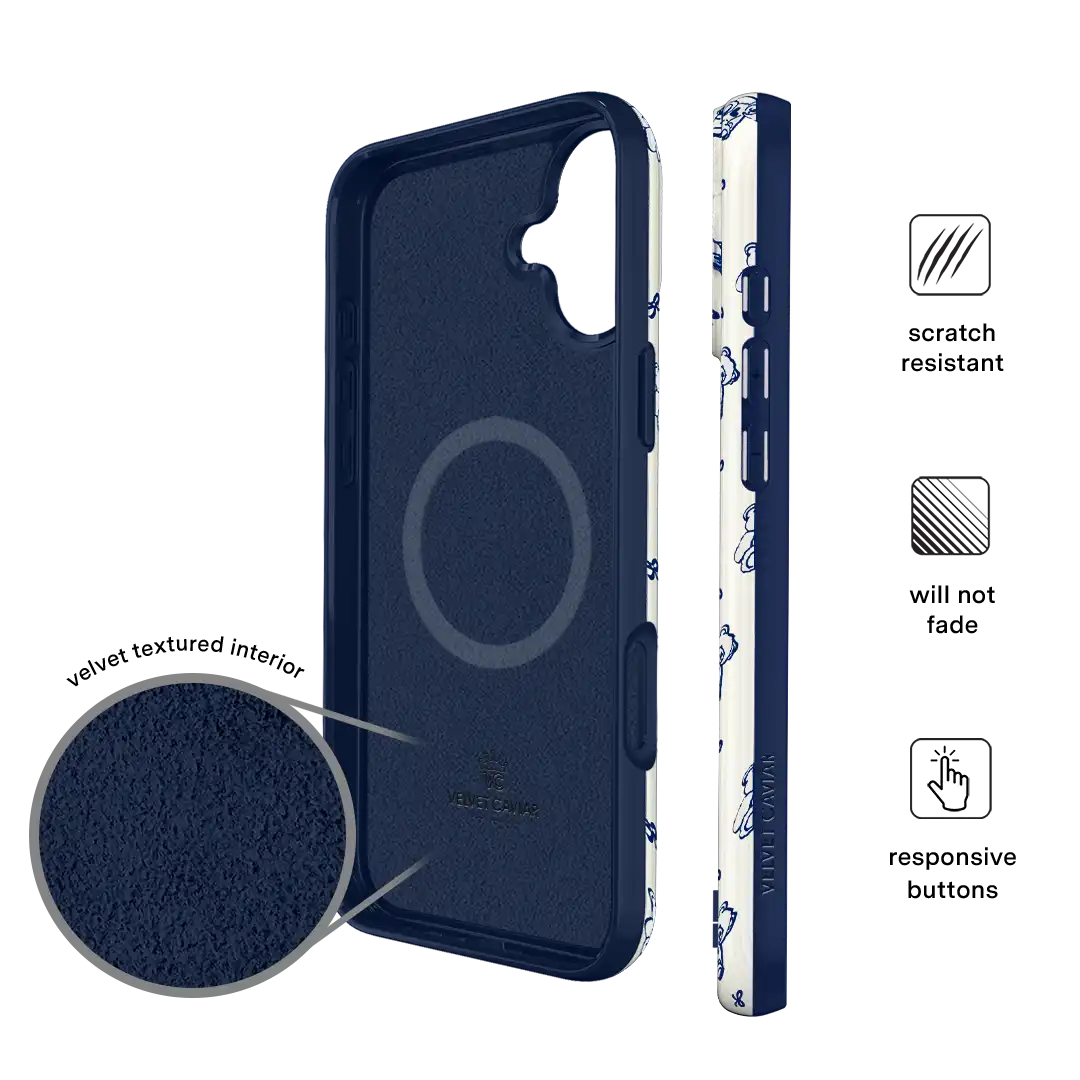 Preppy Teddy iPhone Case