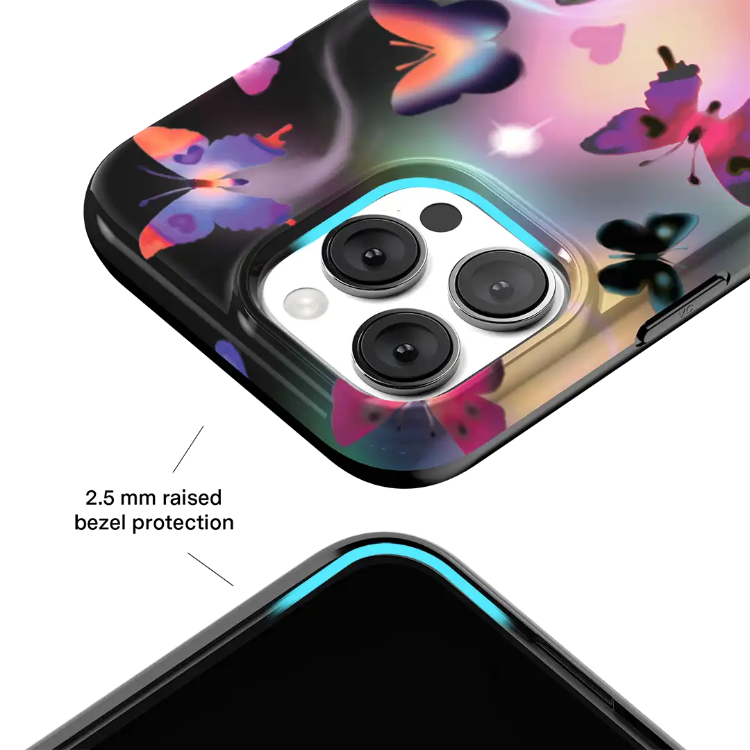 Aurora Butterfly iPhone Case
