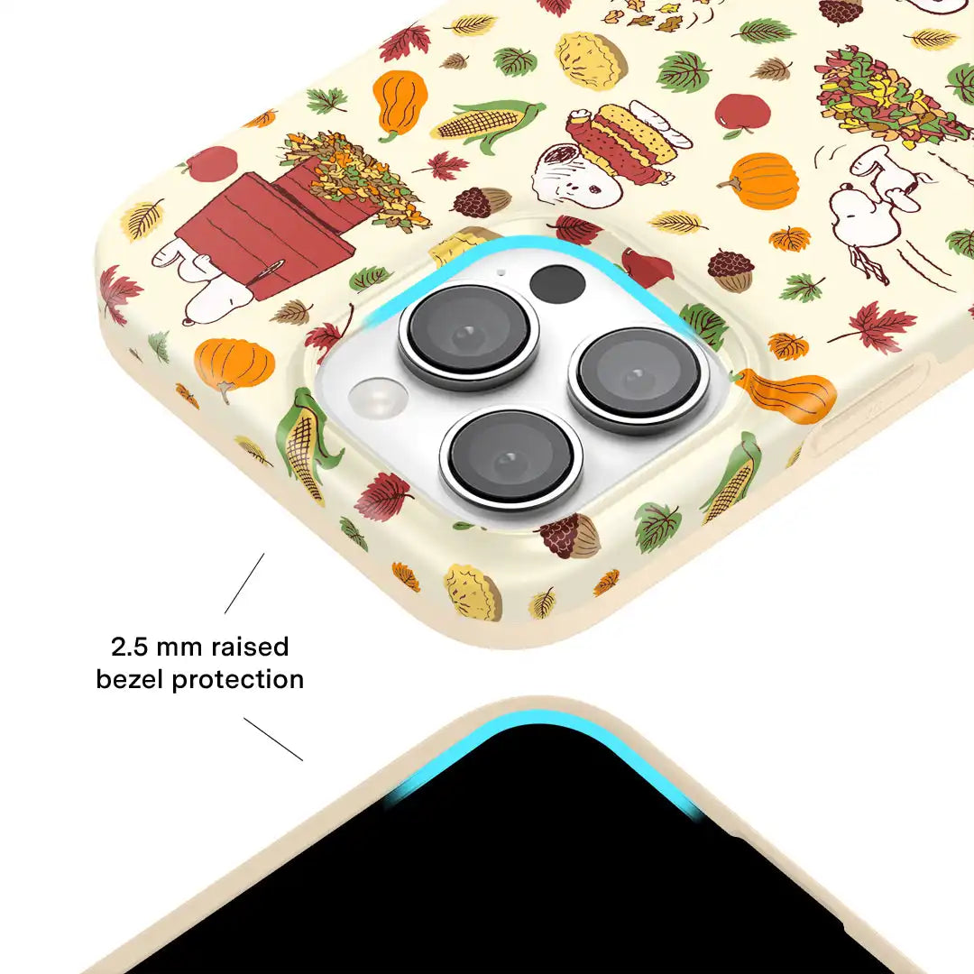 Snoopy Autumn Leaves iPhone Case