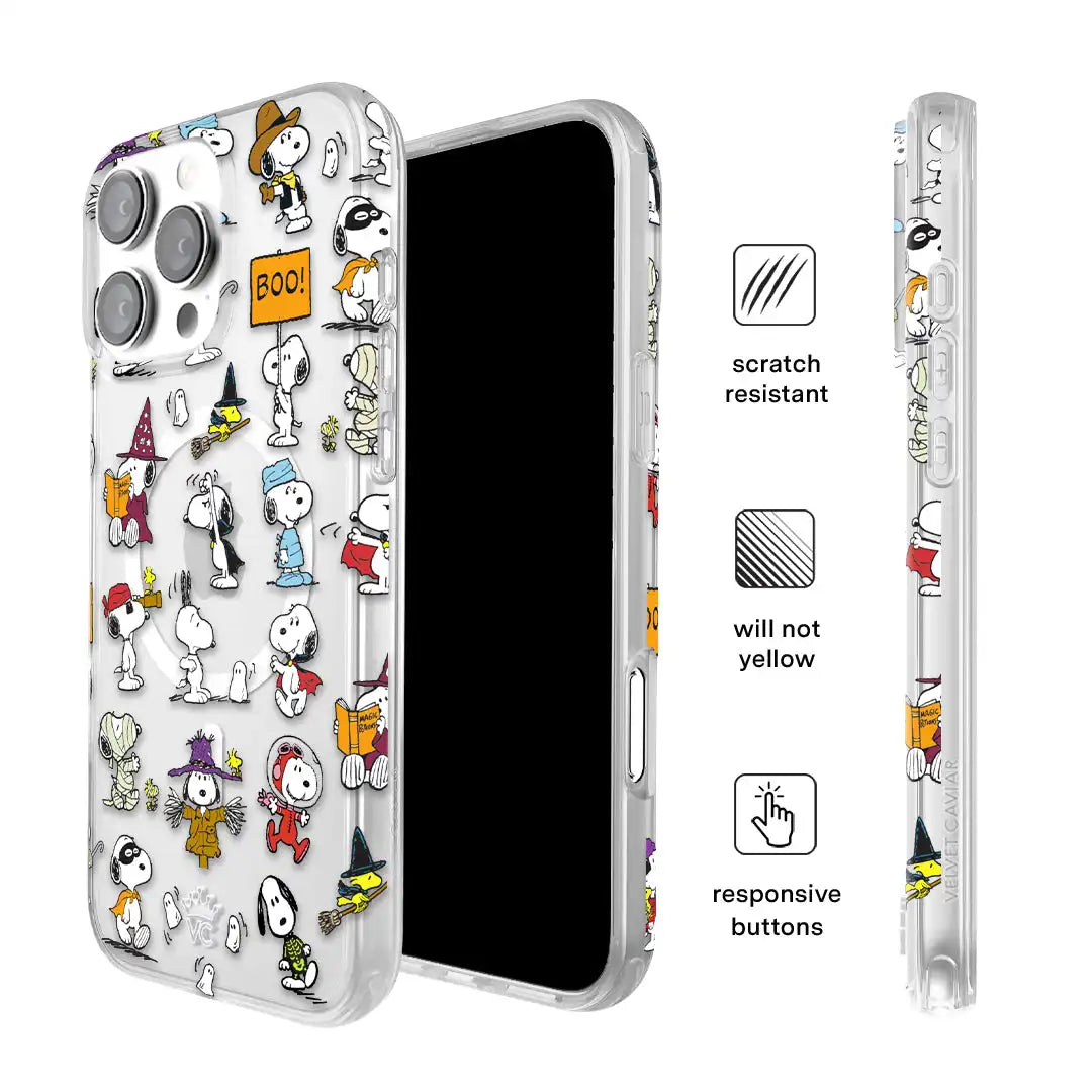 Snoopy Spooky Moods iPhone Case