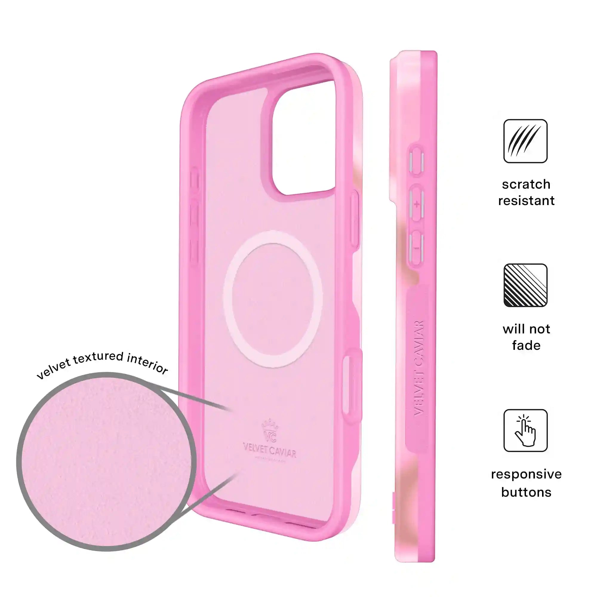 Strawberry Swirl iPhone Case