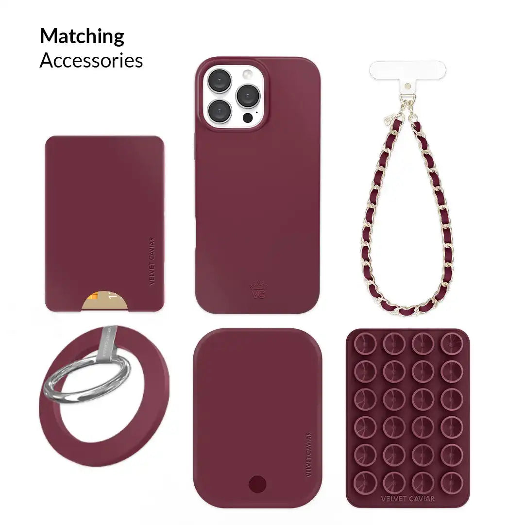 Burgundy 1990 MacBook Case