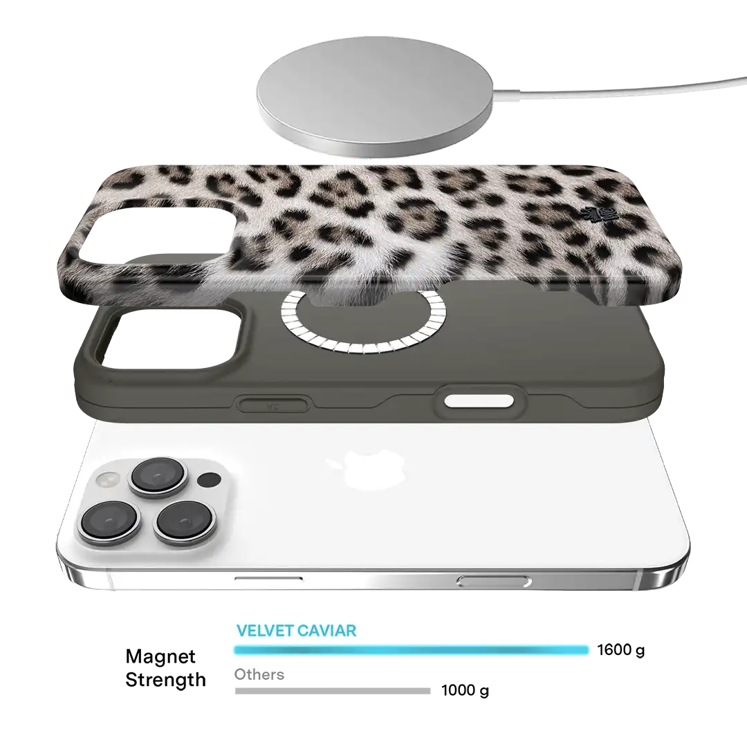 Arctic Leopard iPhone Case