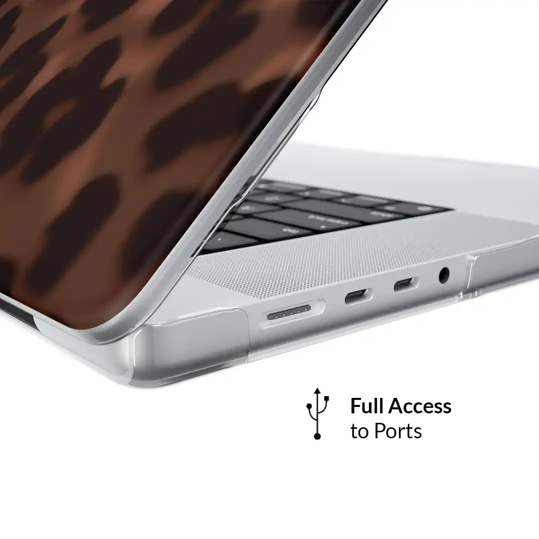 It Girl Leopard MacBook Case
