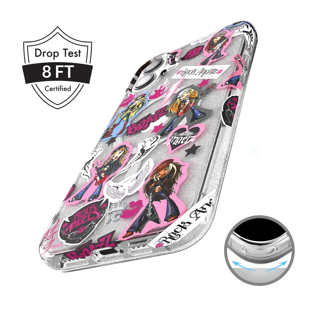 Bratz Rock Angelz Glitter iPhone Case