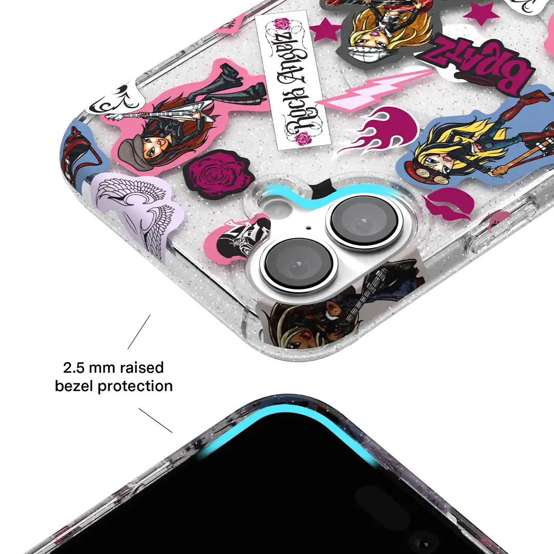Bratz Rock Angelz Glitter iPhone Case
