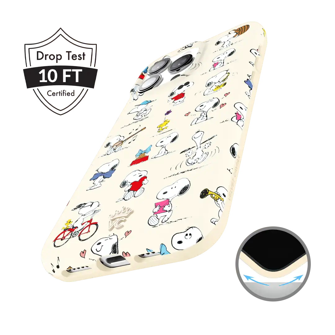 Snoopy Moods iPhone Case