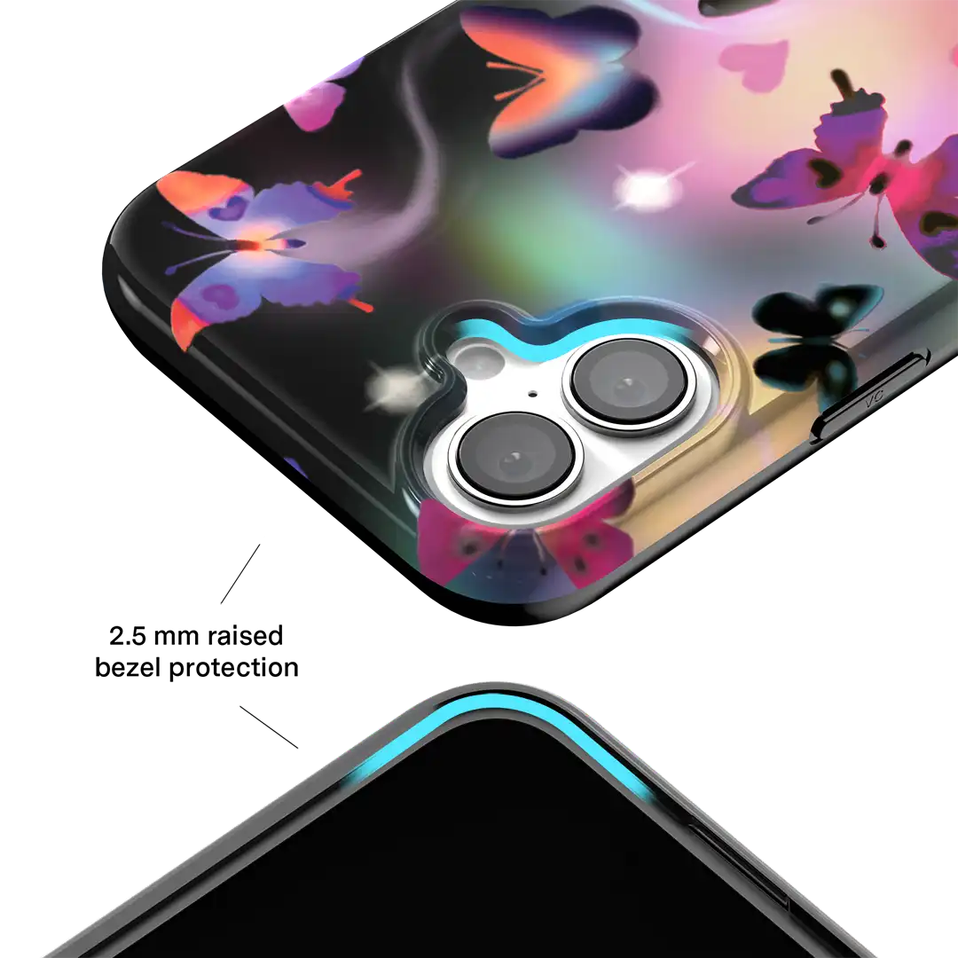 Aurora Butterfly iPhone Case