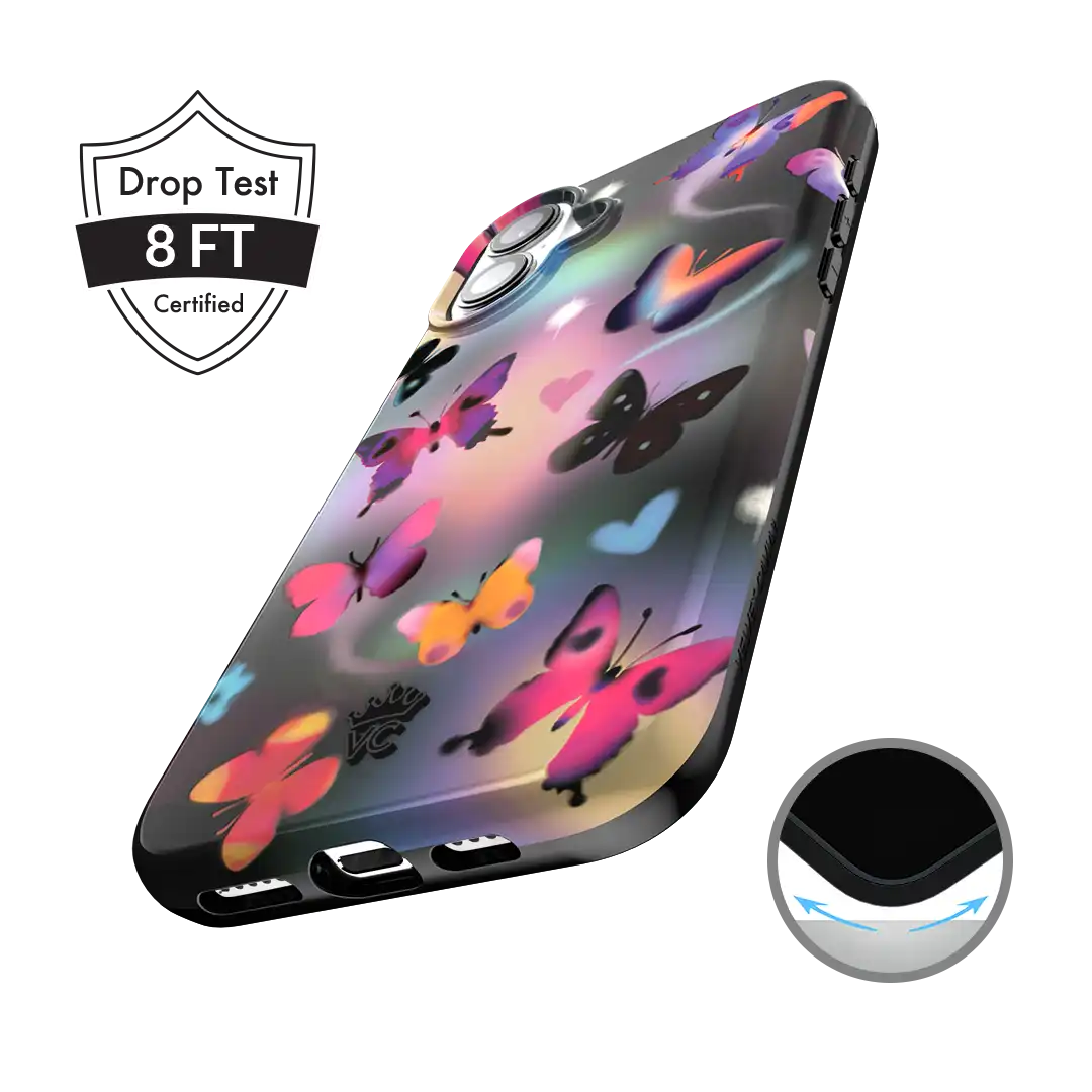 Aurora Butterfly iPhone Case
