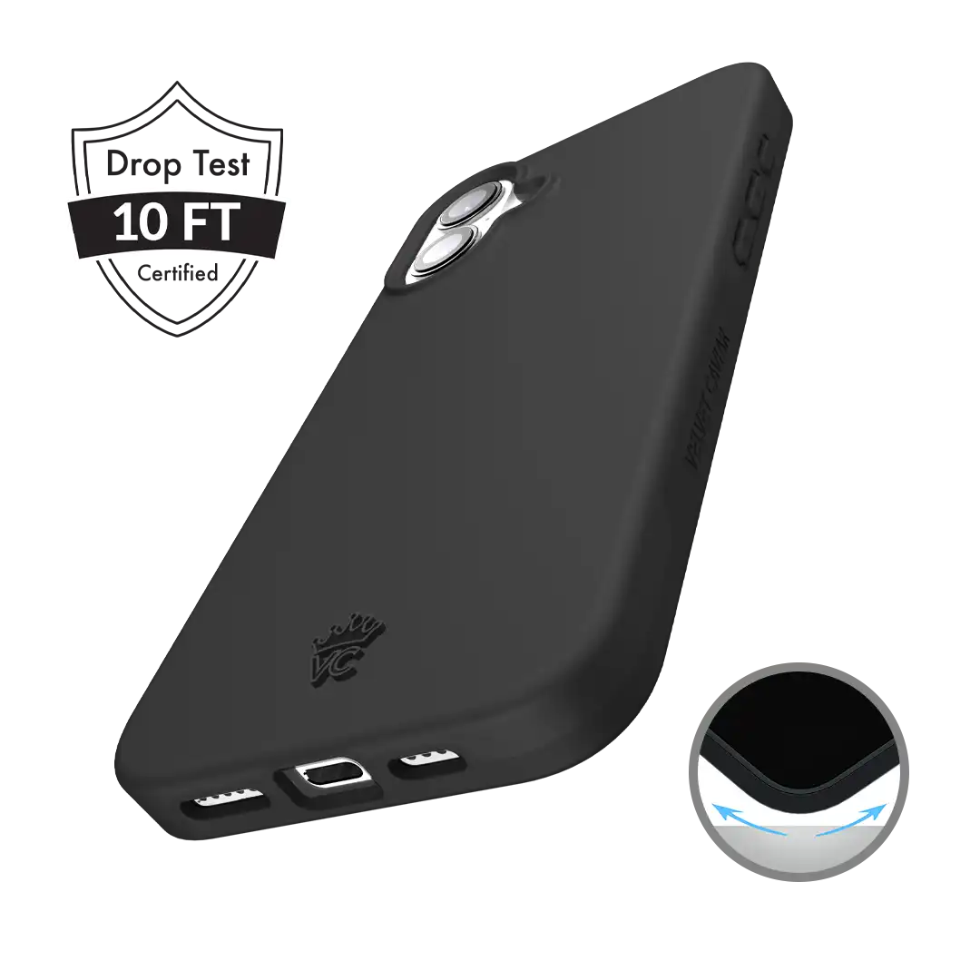 Just Black iPhone Case