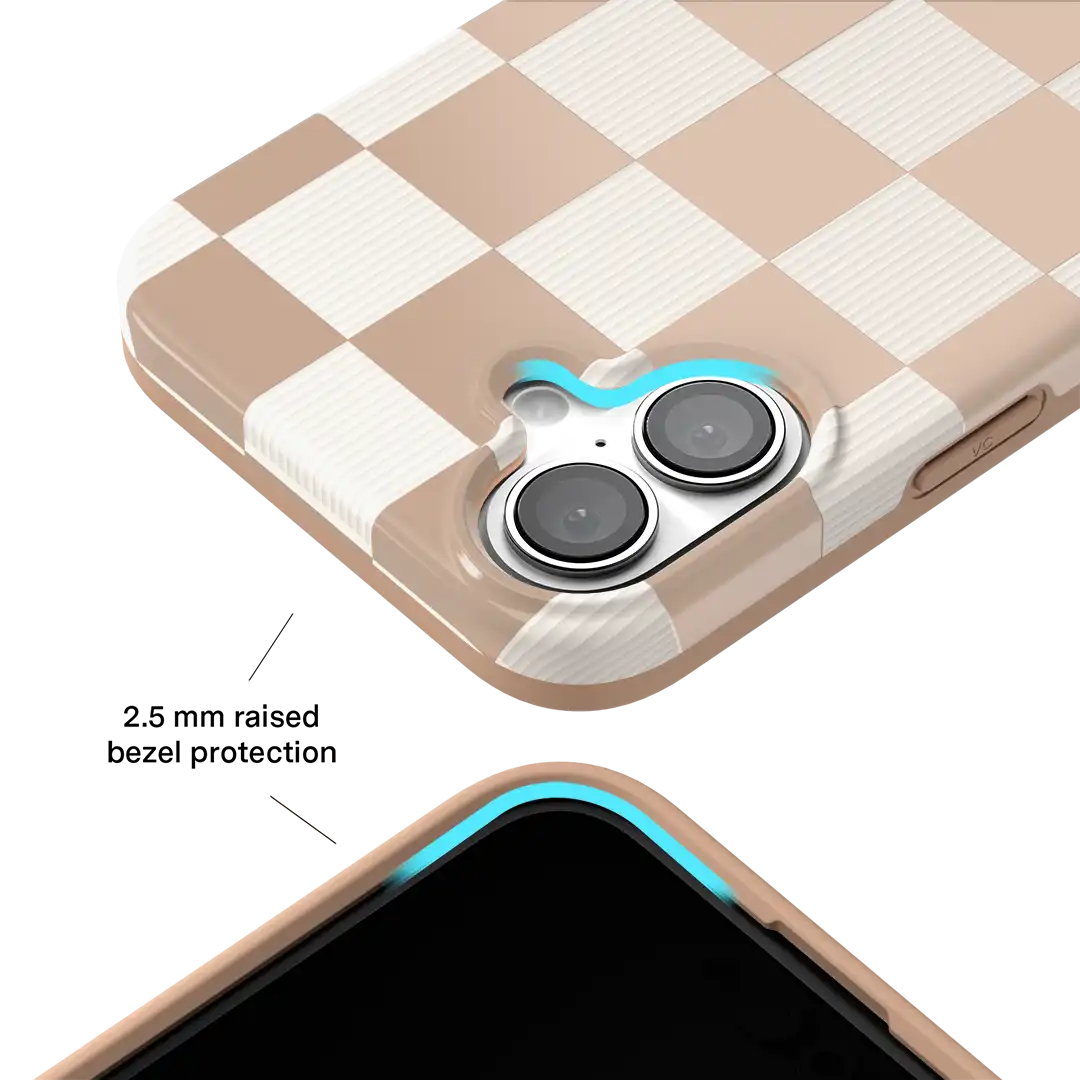 Nude Vibe Checker iPhone Case
