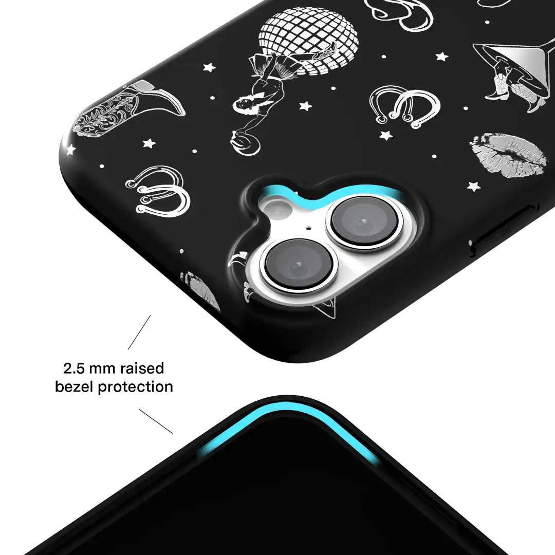 Disco Cowgirl iPhone Case