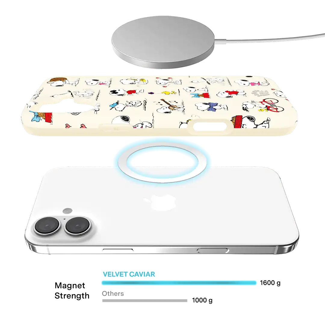 Snoopy Moods iPhone Case