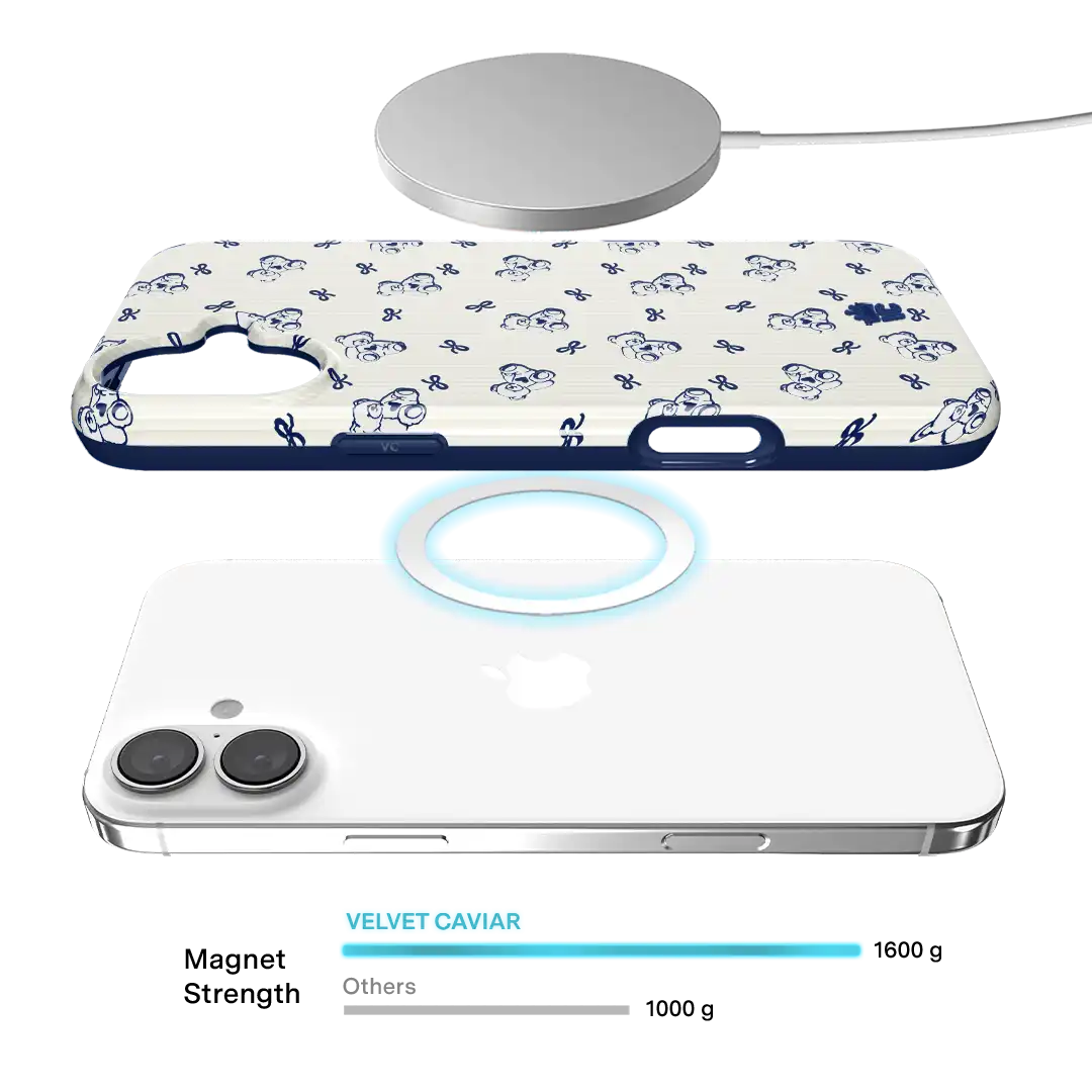 Preppy Teddy iPhone Case
