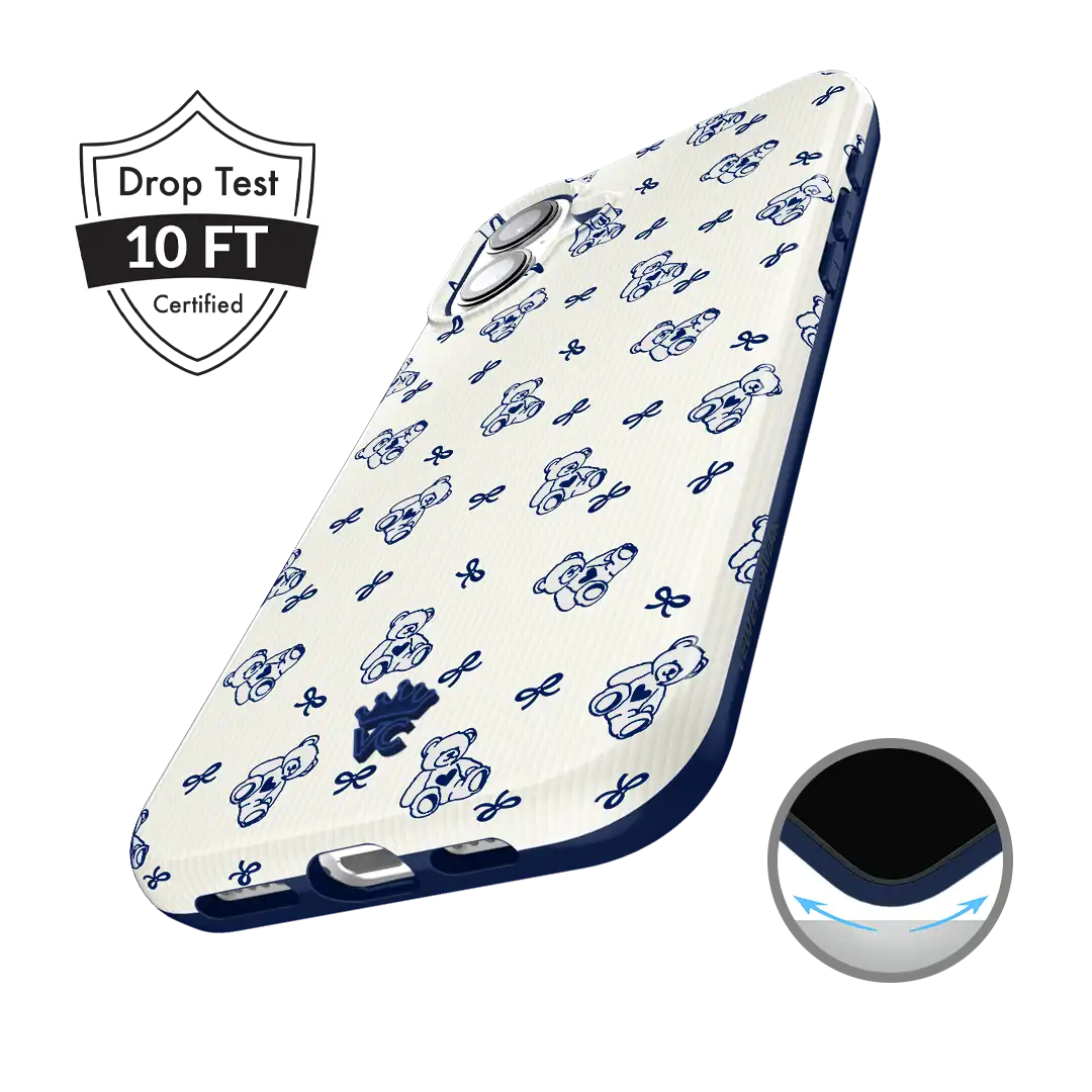 Preppy Teddy iPhone Case