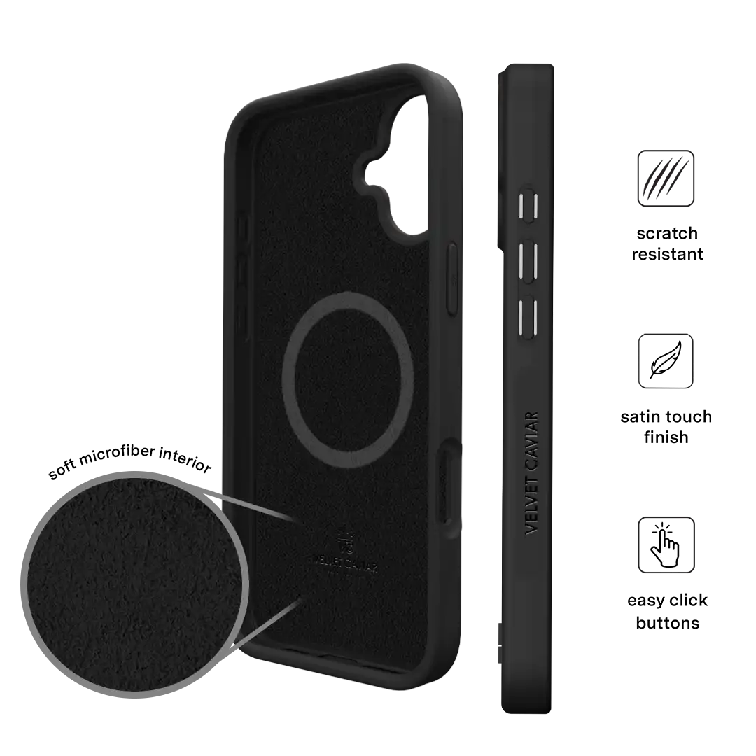 Just Black iPhone Case