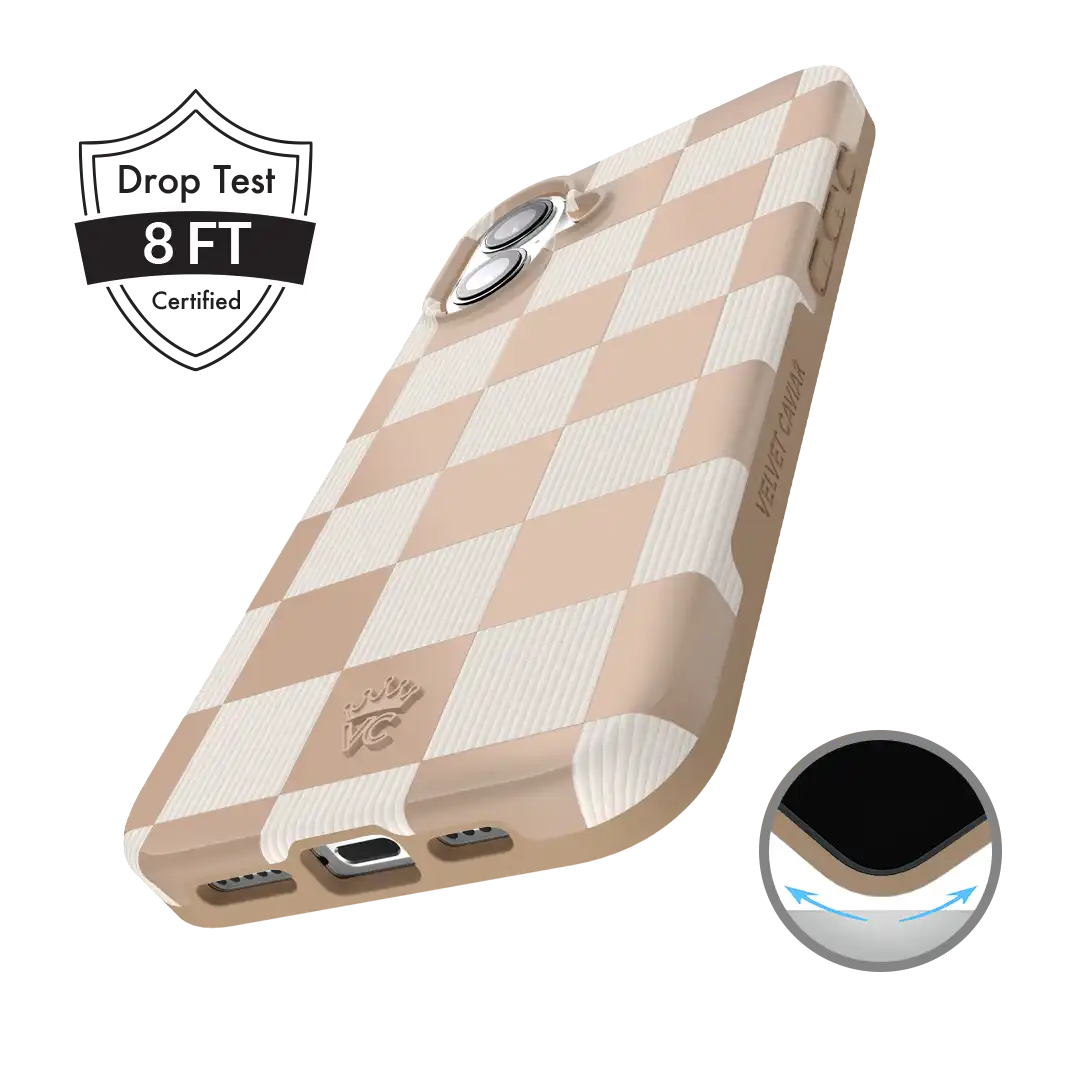 Nude Vibe Checker iPhone Case