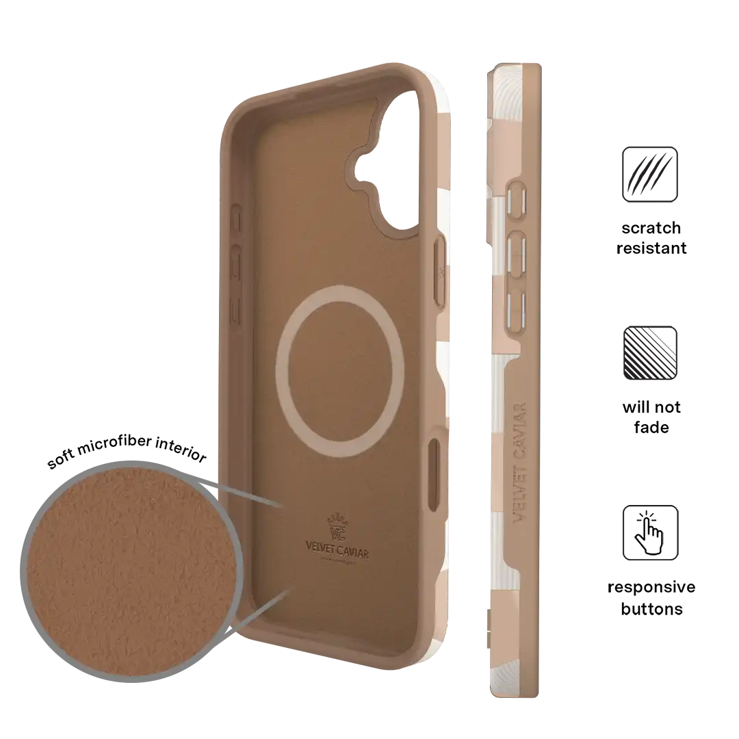 Nude Vibe Checker iPhone Case