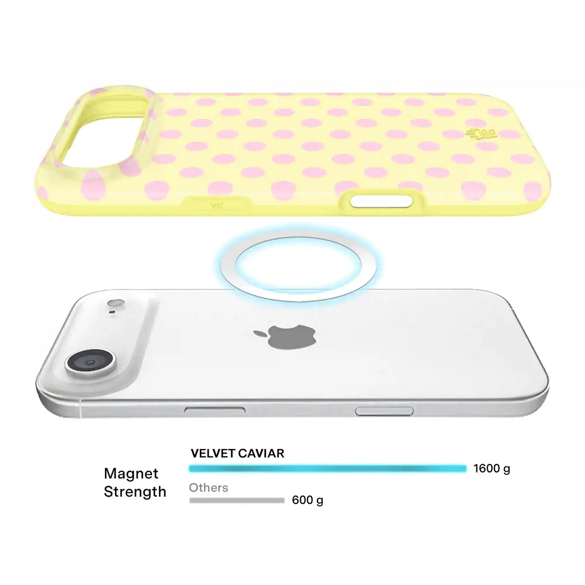 Buttercream Polka Dot iPhone Case