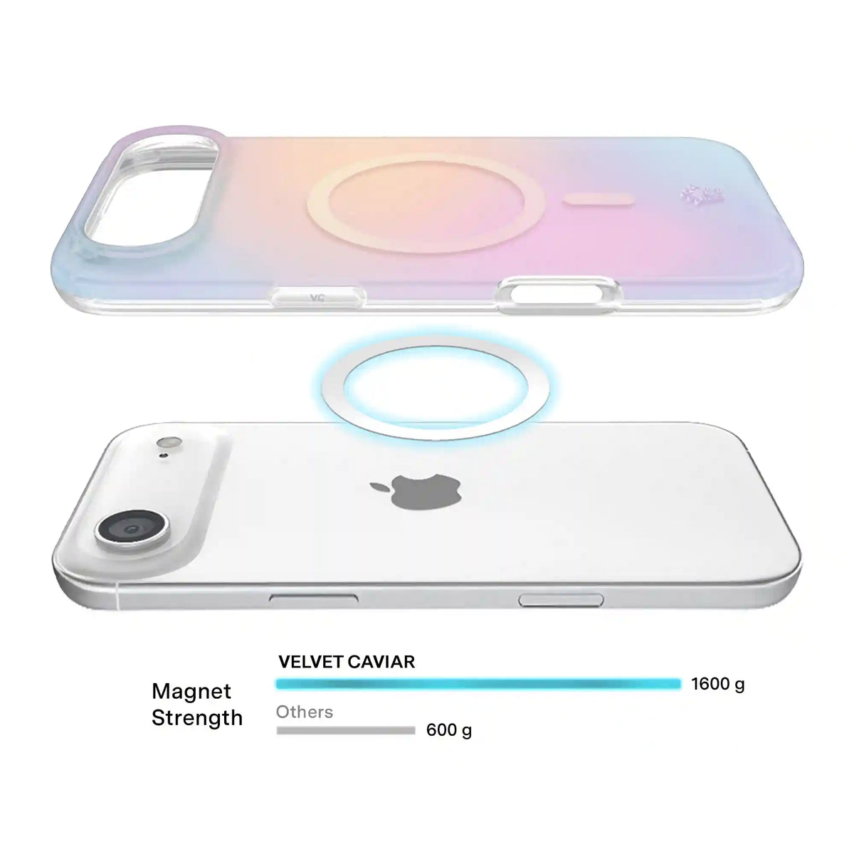 Jelly Glow Aura iPhone Case