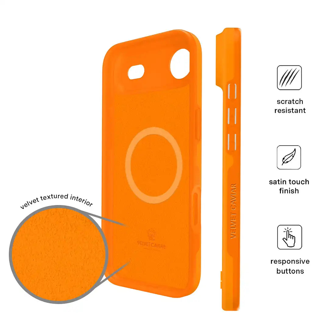Pumpkin Spice Orange iPhone Case