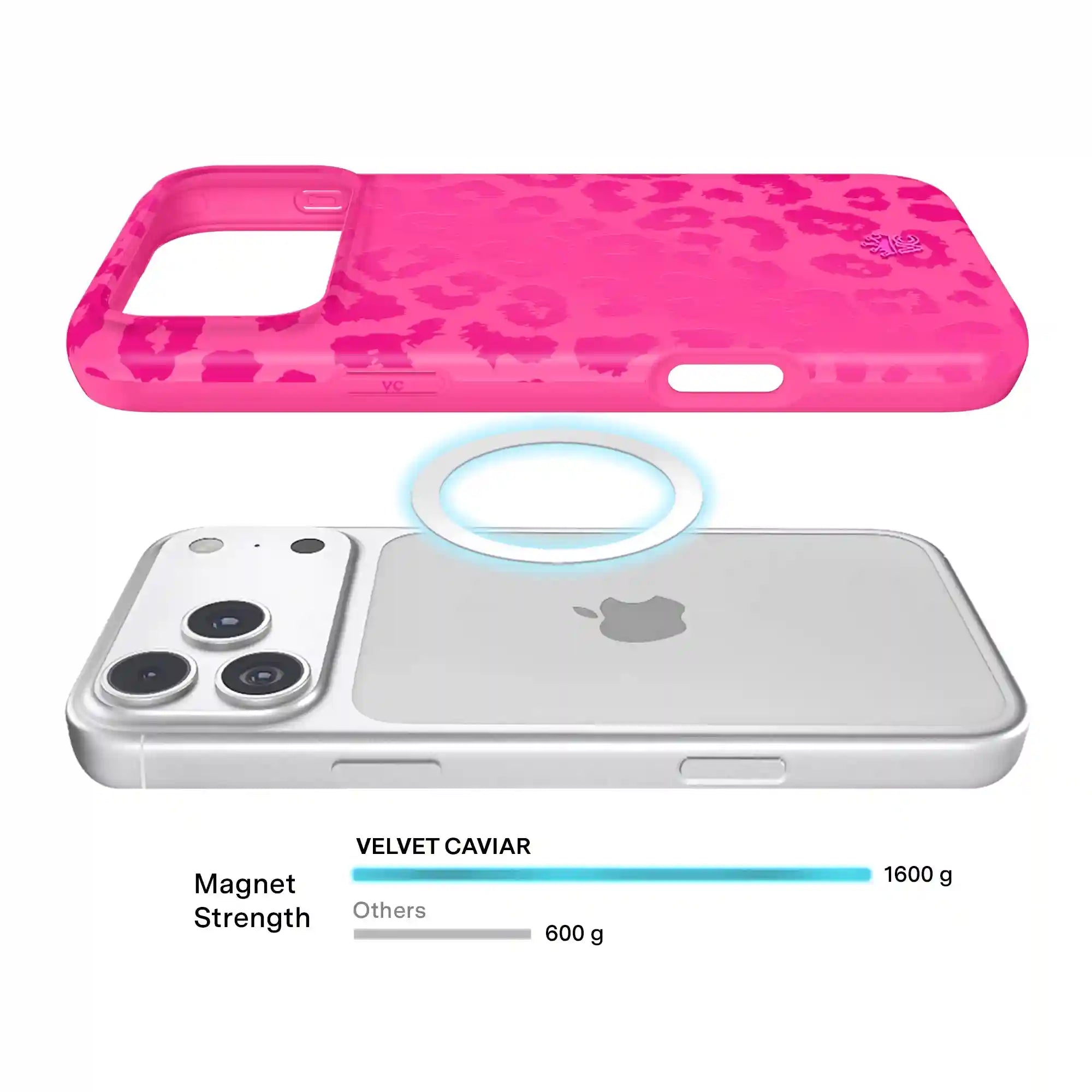 Even Hotter Pink Leopard iPhone Case
