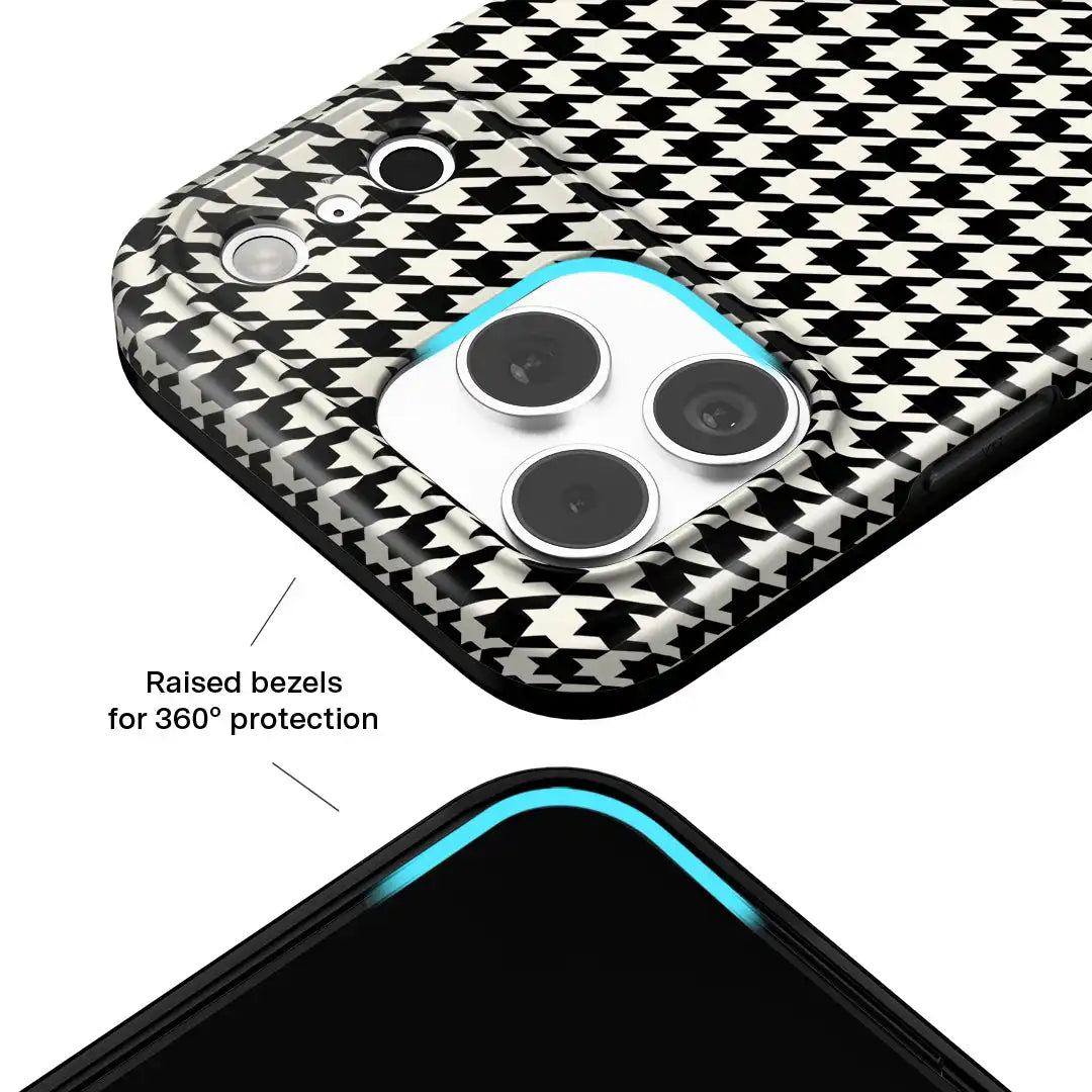 Houndstooth iPhone Case