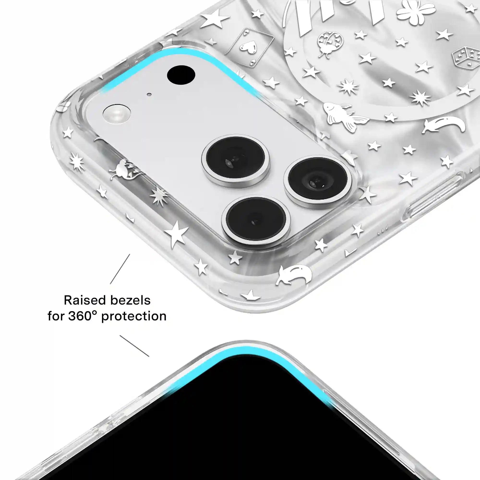 Lucky Girl Holo iPhone Case