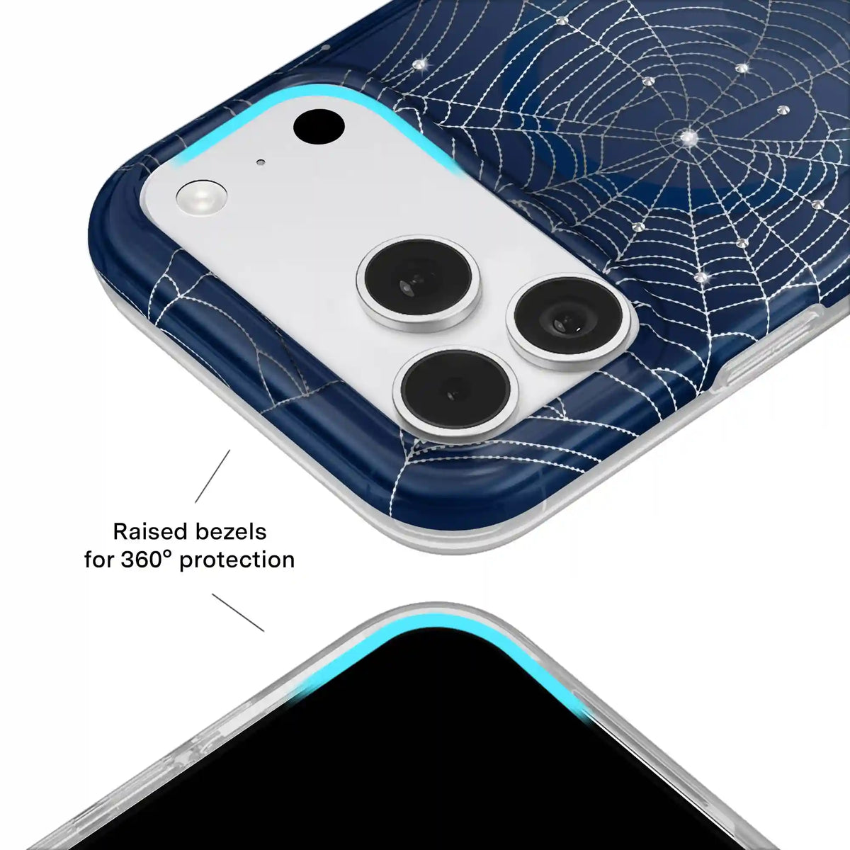 Widow’s Web Crystal iPhone Case