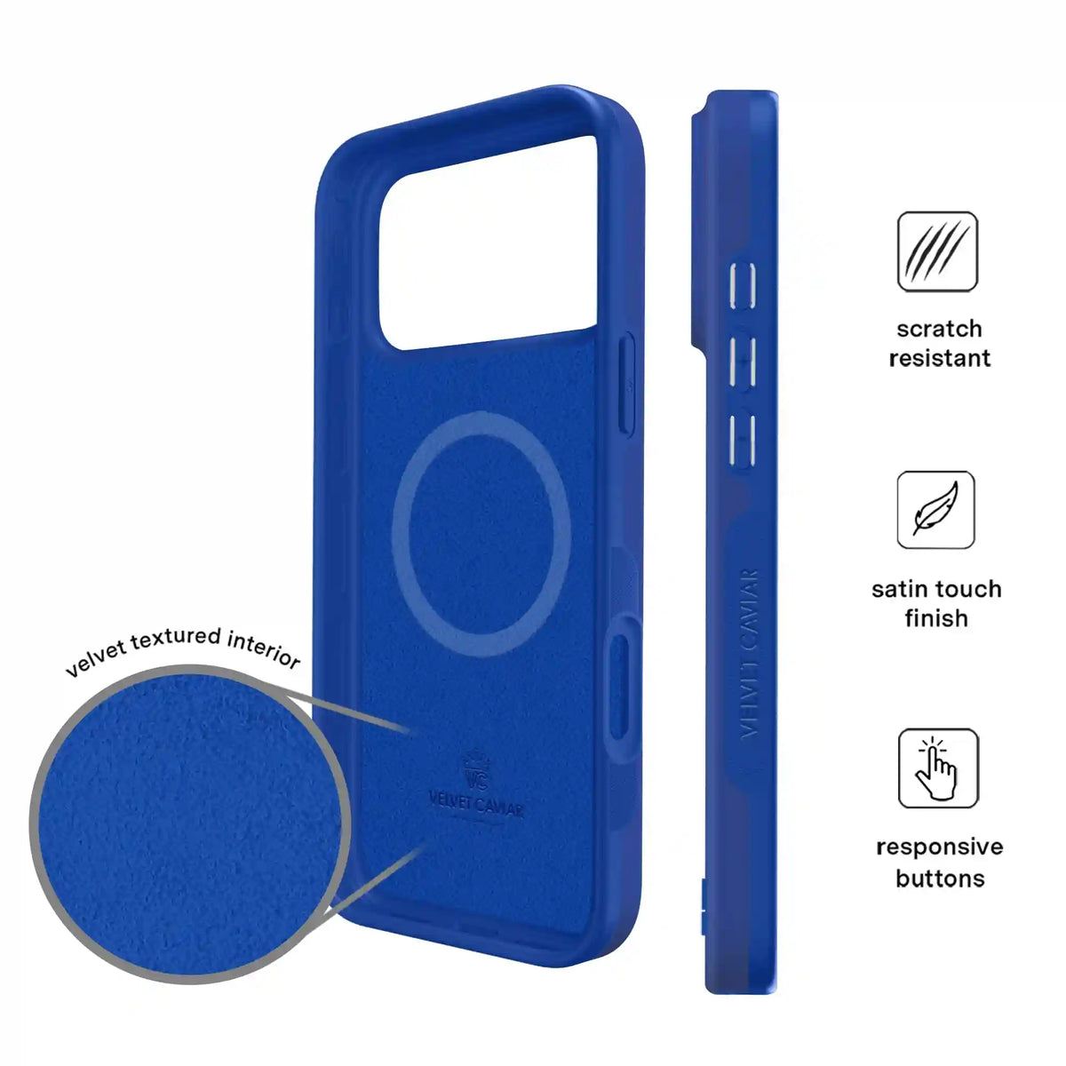 Cobalt Blue iPhone Case