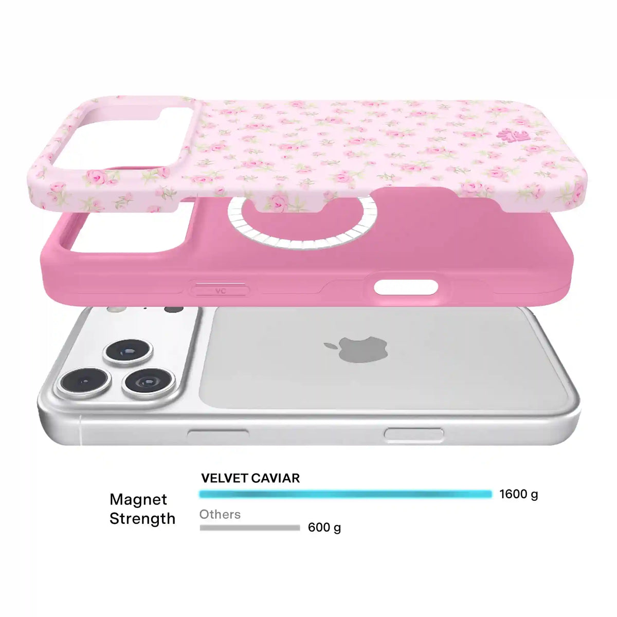 Dainty Pink Floral iPhone Case