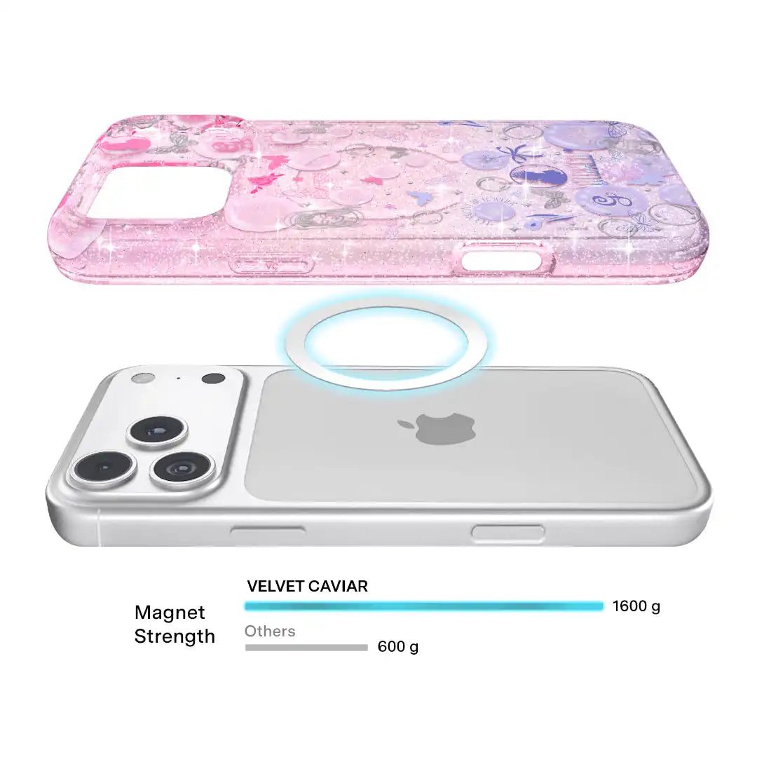 Wicked Glinda’s Bubble Glitter iPhone Case