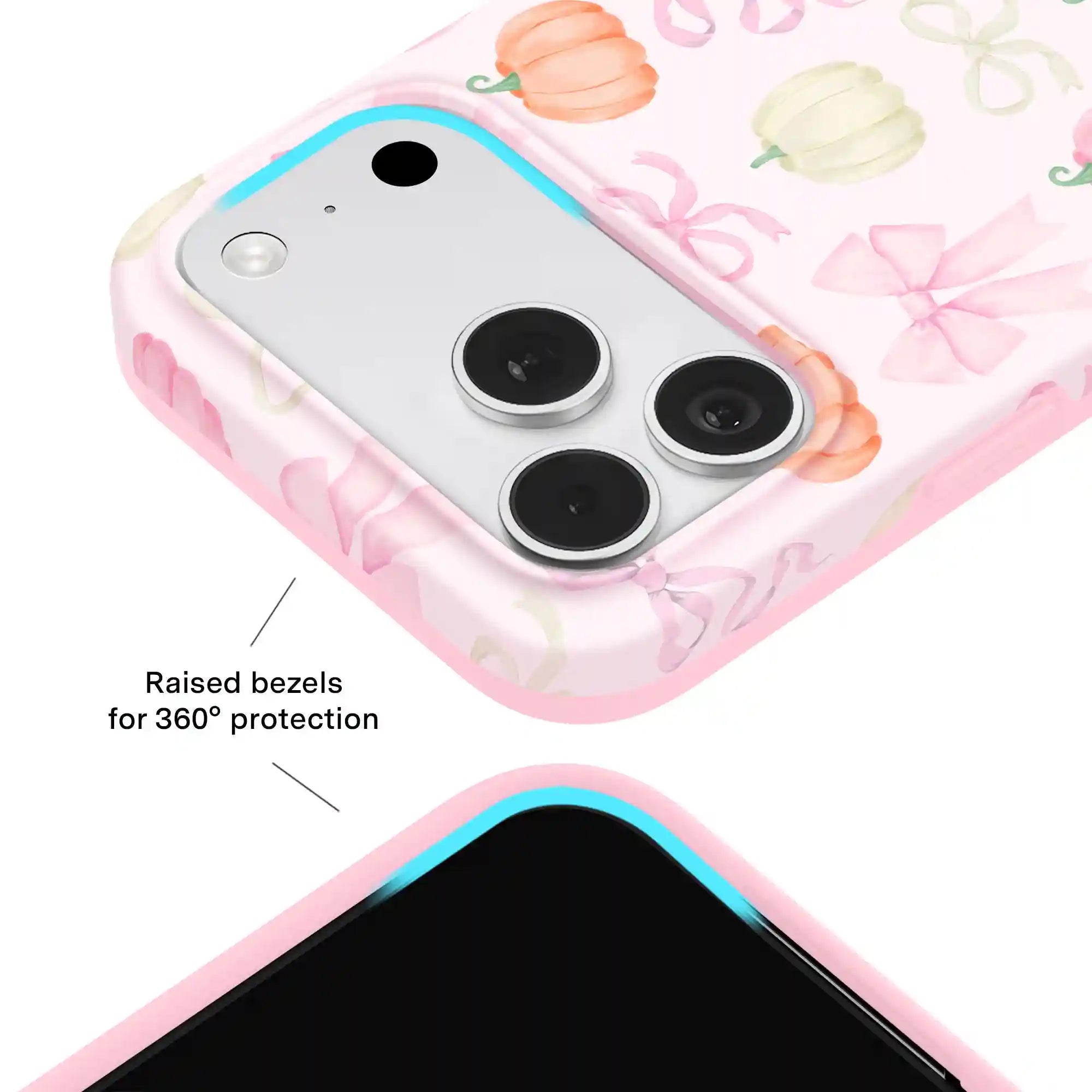 Pink Pumpkin Princess iPhone Case
